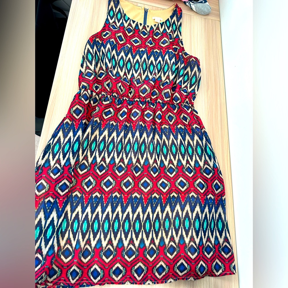 Xhileration Printed Dress L